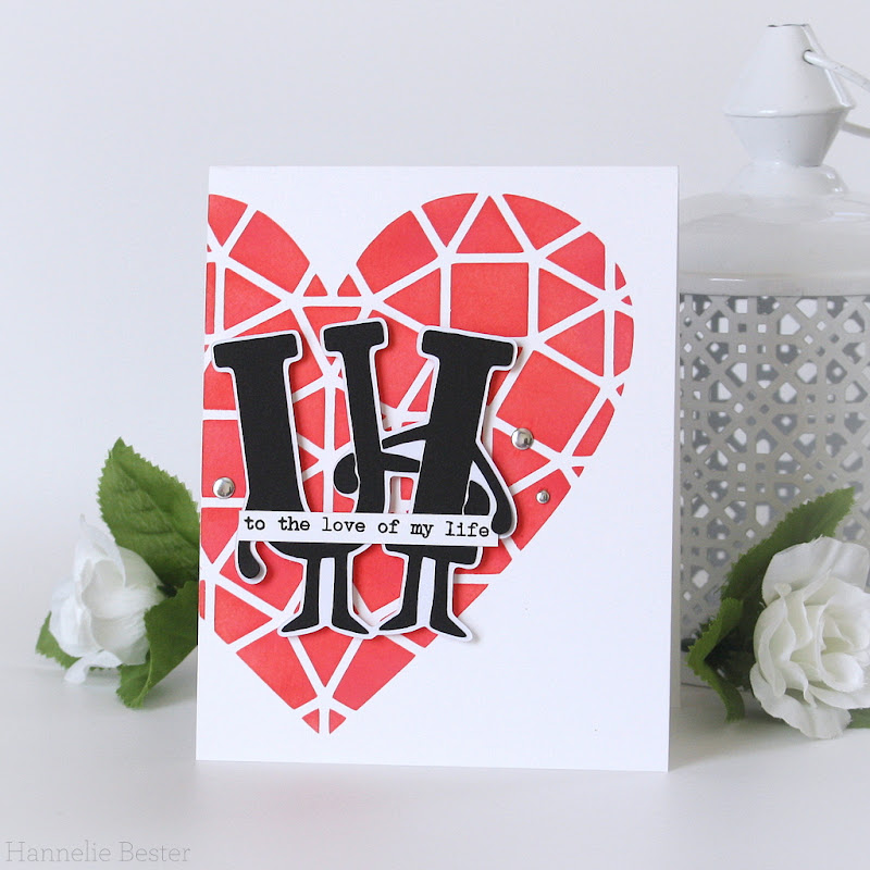 U & I : To the love of my love - Valentine's card