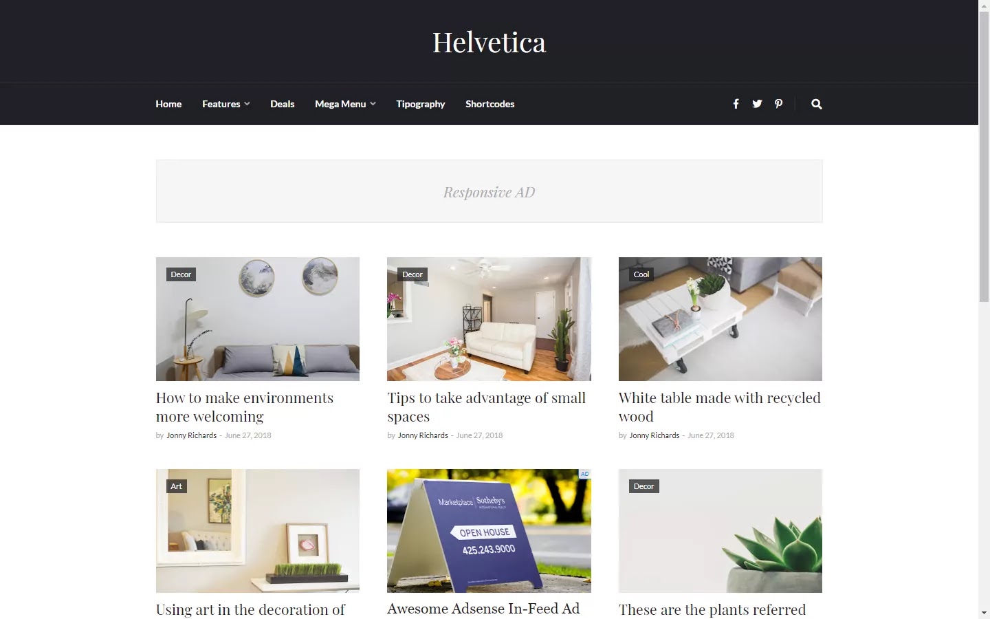 300+ Professional Blogger Templates - Amp, SEO Friendly, Responsive, and Fast Loading Template Helventica - Responsive Clean Blogger Template