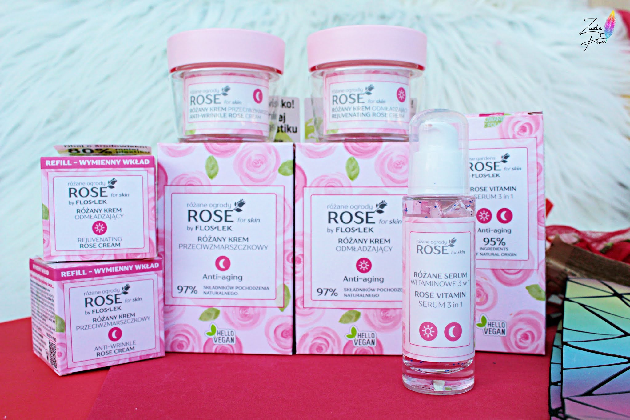 FLOSLEK ROSE for Skin – tajemnica młodości - wegańskie kosmetyki w wymiennych opakowaniach