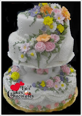 Wedding cake~Royal Icing Flower