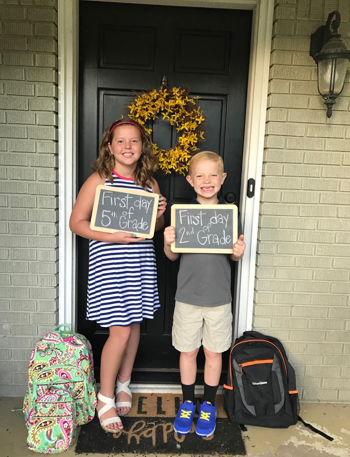 SMITH STORIES First day of school 2017