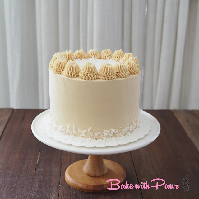 Pandan Cake with Gula Melaka Buttercream