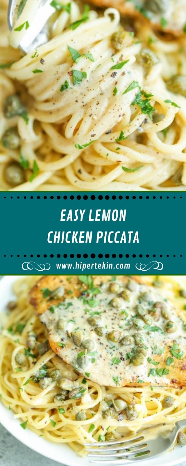 EASY LEMON CHICKEN PICCATA