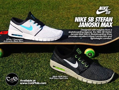 extinción pánico Especialidad Nike SB Stefan Janoski Max Available at CoG Phils | Skate Shoes PH -  Manila's #1 Skateboarding Shoes Blog | Where to Buy, Deals, Reviews, & More