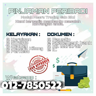 Pinjaman Peribadi Mudah Mesra