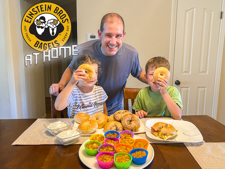 Tales of the Flowers Making Einstein Bros Bagels At Home!