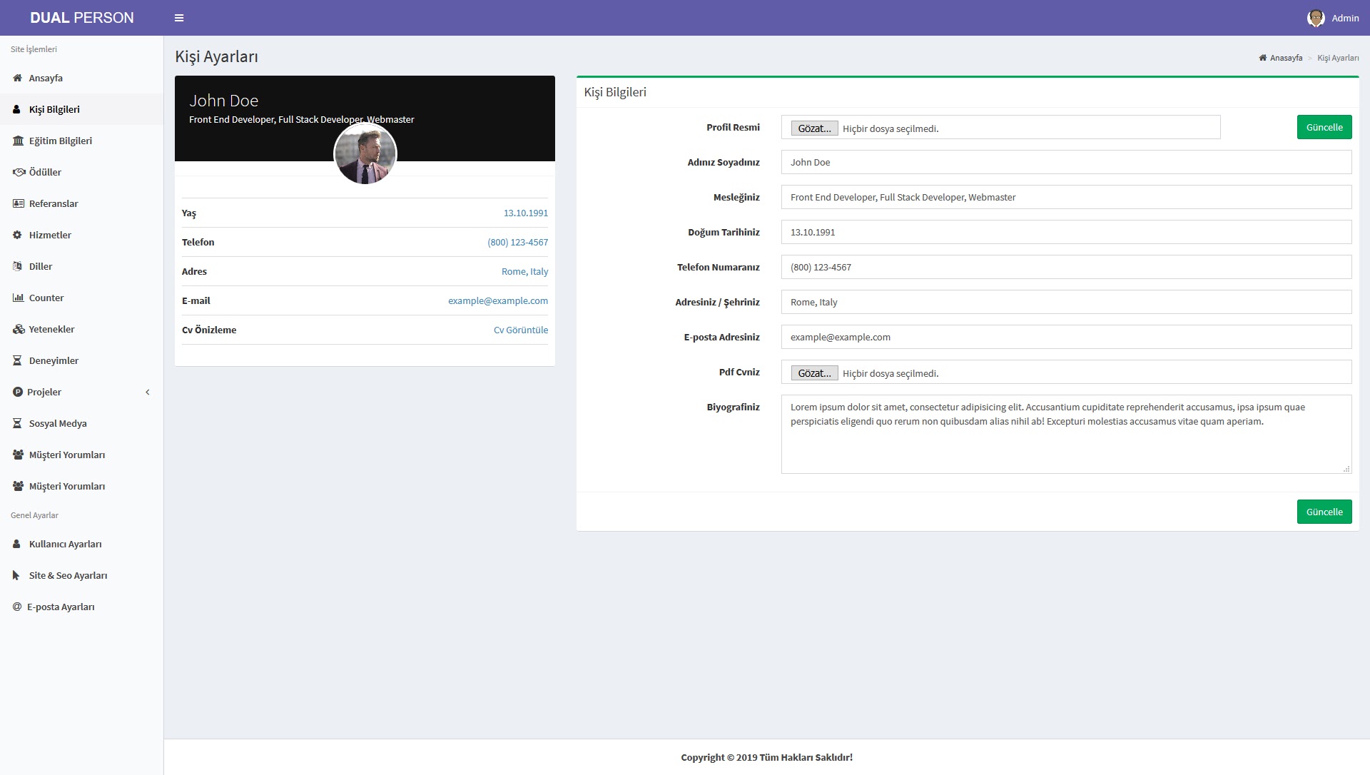 Php Developer Resume Samples Examples Visualcv