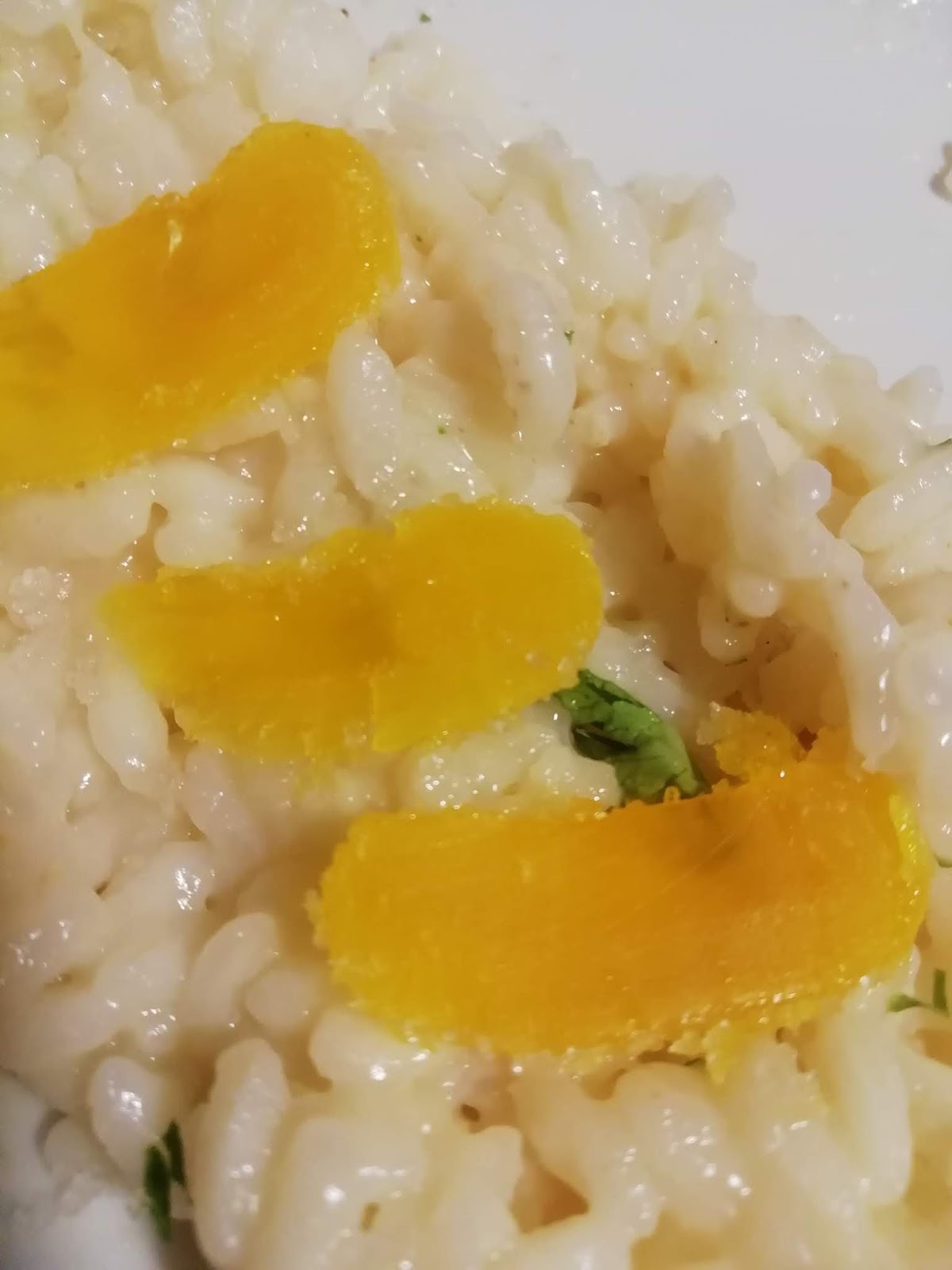 SenzaPanna Risotto alla parmigiana con tuorlo marinato. La ricetta del