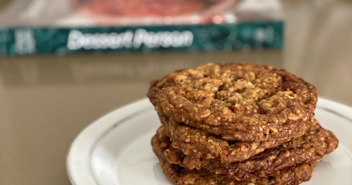 Oat and Pecan Brittle Cookies Fresh from the...
