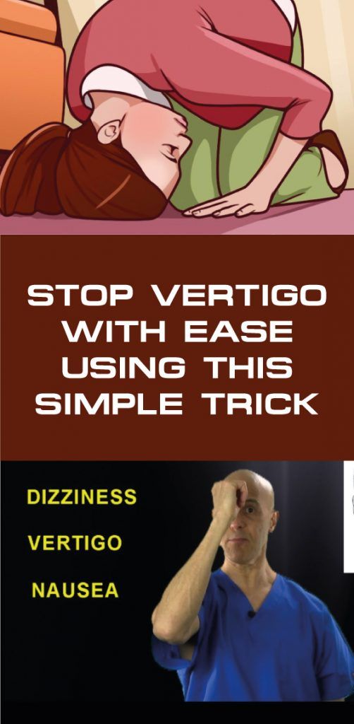 Stop vertigo with ease using this simple trick Wellness tab