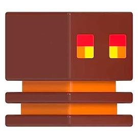 Minecraft Magma Cube Mob Head Minis Figure
