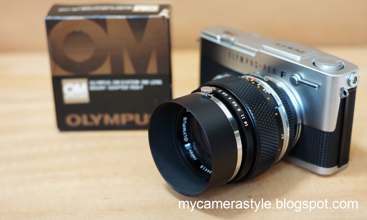 My Camera Style Olympus PEN FT 經典半格相機 + 原廠轉接環Adapter