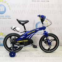 Sepeda Anak United Aero Rangka Aloi Magnesium 16 Inci
