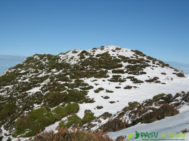 Llegando al siguiente pico, el Rasu