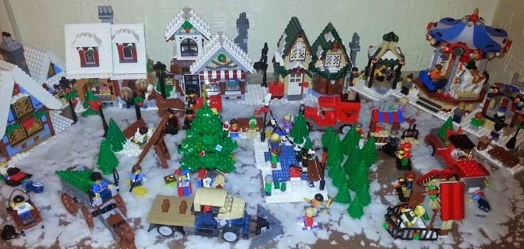 LEGO Winter Scene