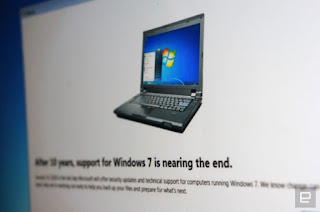 تنبه رسالة Windows 7 المستخدمين إلى نهاية تحديثات الأمان تريد Microsoft حقًا أن تعرف أن تحديثات أمان Windows 7 ستنتهي قريبًا