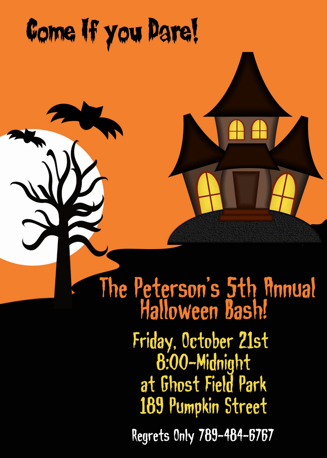 Cupcake Express: New Halloween printable Invitations Just Added!!