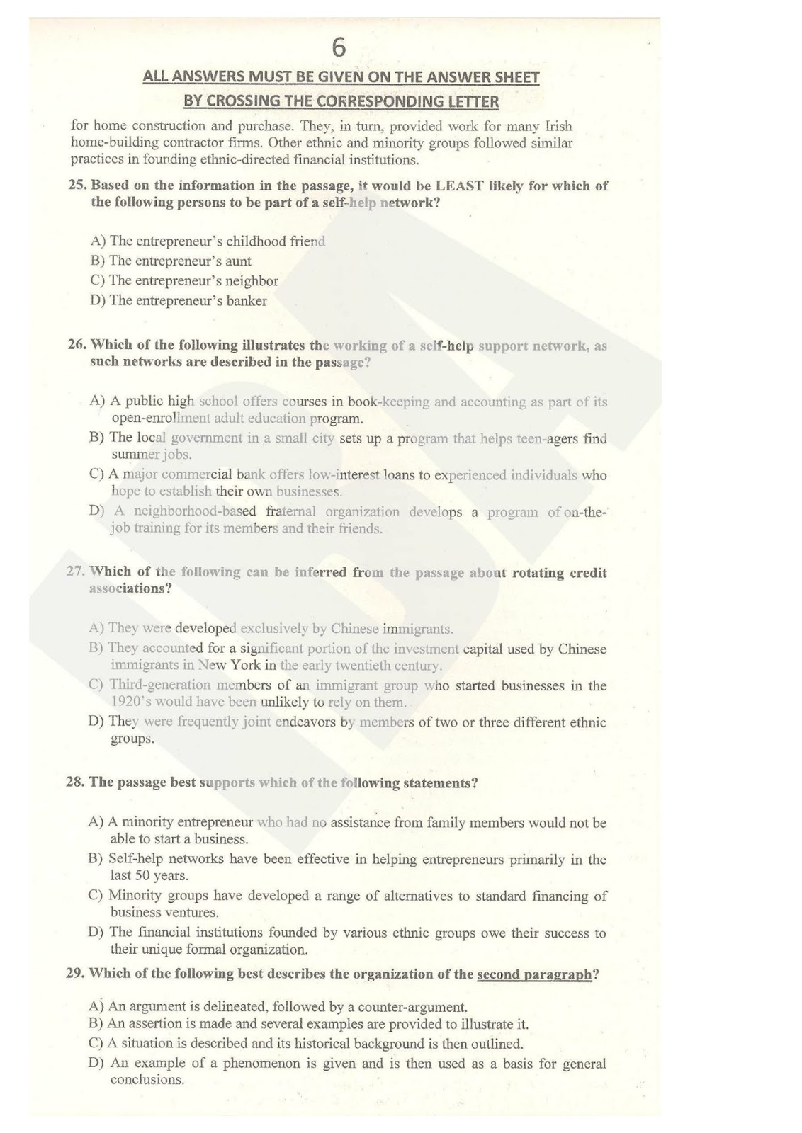 Mba papers online