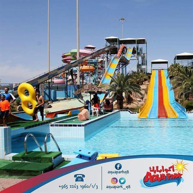 AQUA PARK KUWAIT اكوا بارك الكويت يونيو 2017