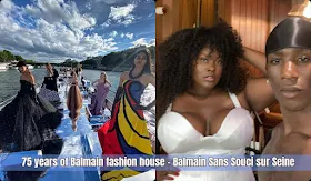 75 years of Balmain fashion house – Balmain Sans Souci sur Seine