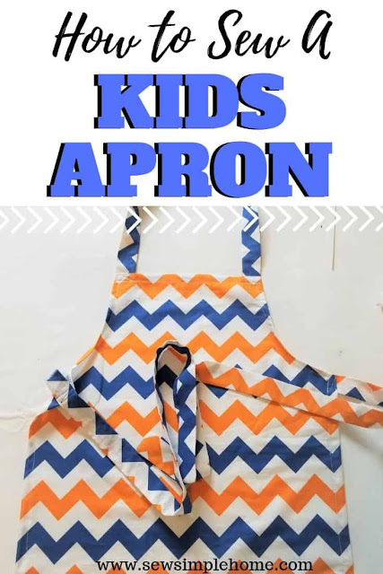 DIY Free Kids Apron Pattern & Tutorial | Sew Simple Home