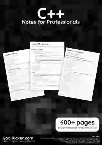 C Plus Plus Notes For Professionals 