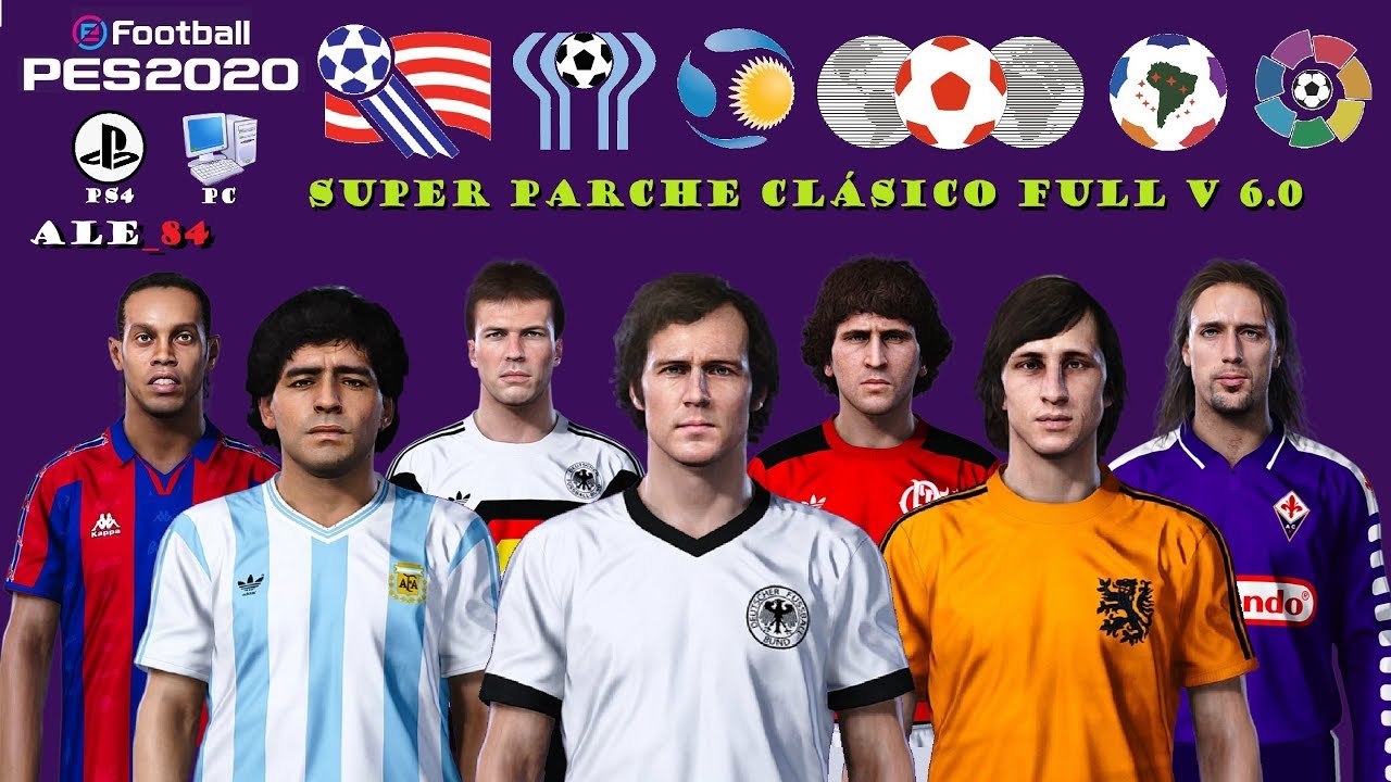 Fifa classic patch. Download PES 2019 parche clasico ale84. Kits National Teams.