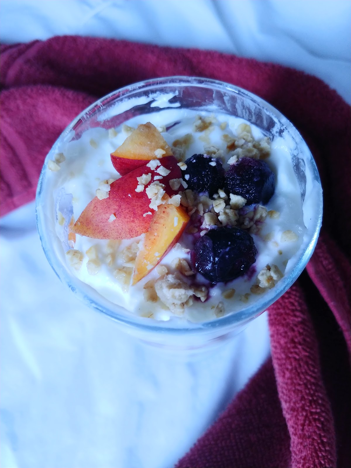 Dinner at the Johns Yogurt Parfait