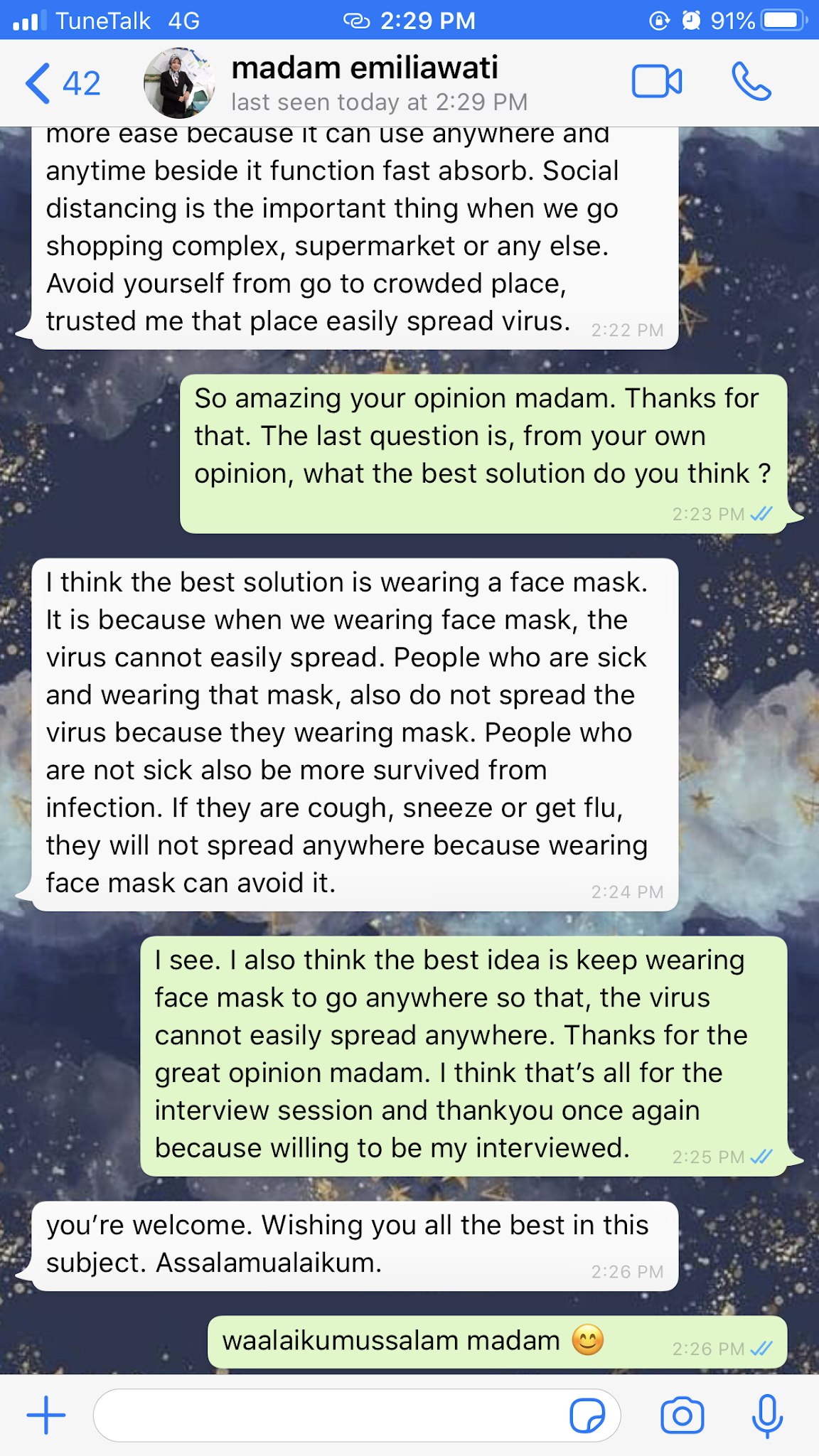 How to interview someone picture