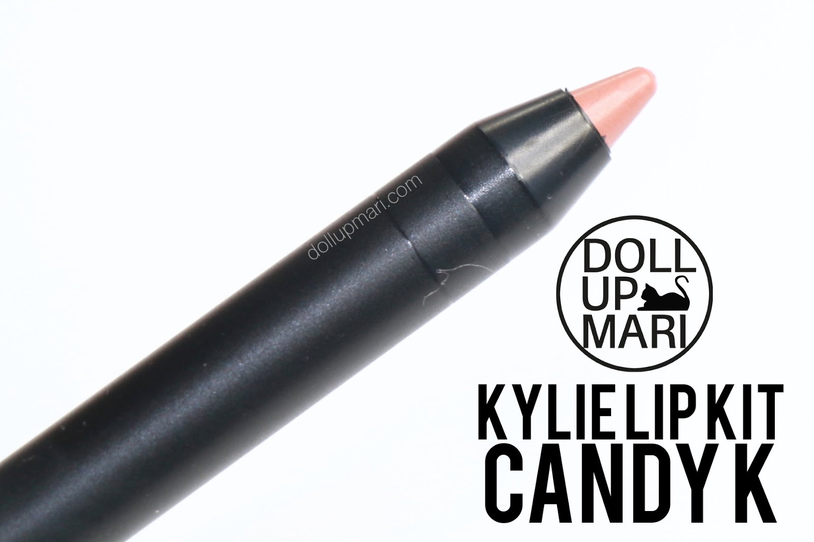 Kylie Lip Kit Candy K Review and Swatches Doll Up Mari