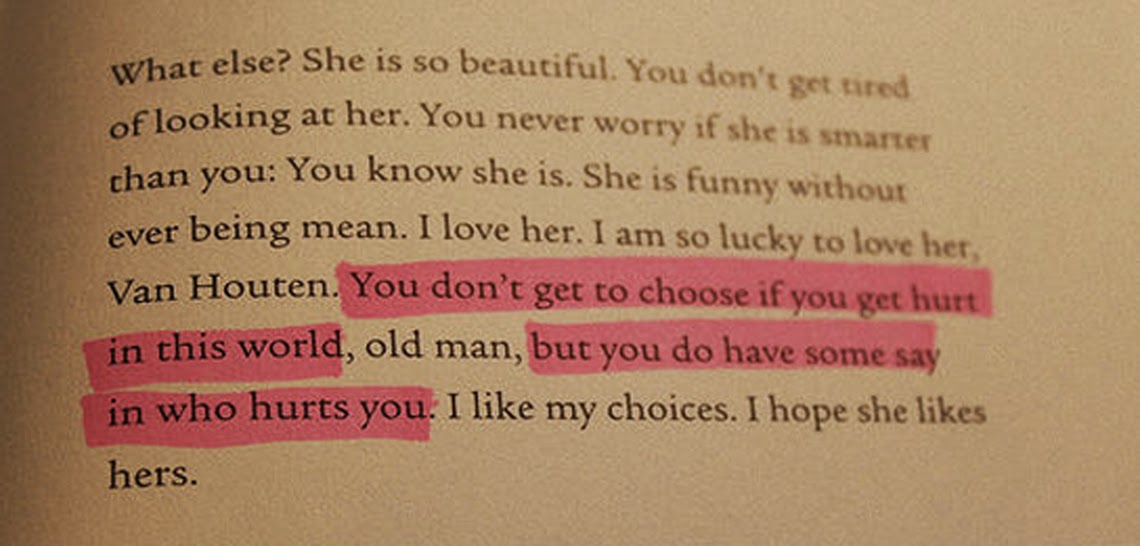 Cee Brensan: Quotes from John Green's The Fault in Our Stars