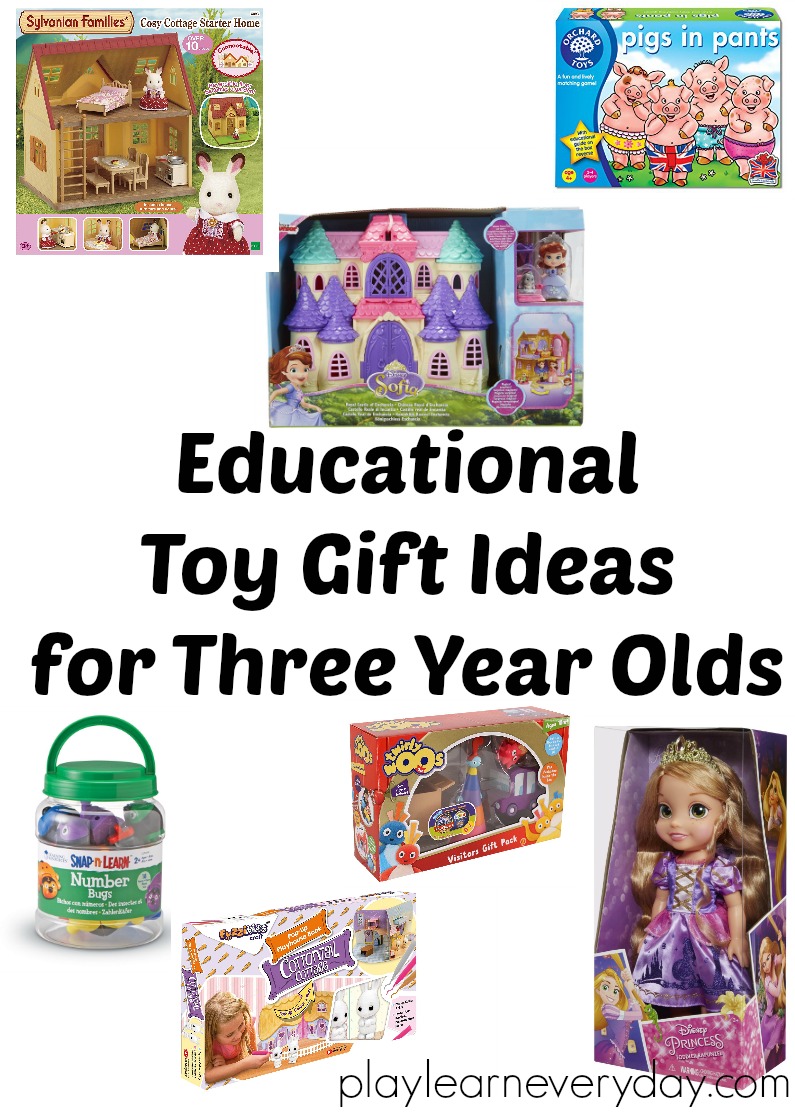 Educational Toy Gift Ideas for 3 Year Olds Play and Learn Every Day