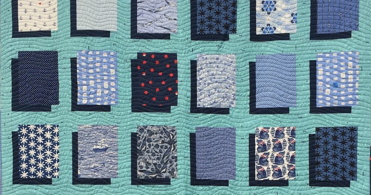 Linda's Quiltmania S.S. Bluebird by Cotton+Steel