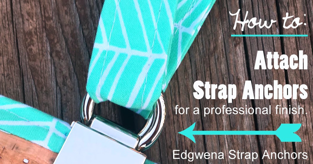 Emmaline Bags Sewing Patterns and Purse Supplies How to Attach Strap Anchors A Hardware