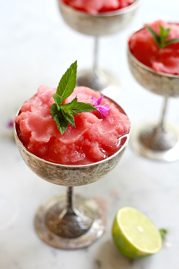 Watermelon Frosé (Frozen Rosé) Yummy Mummy Kitchen A Vibrant