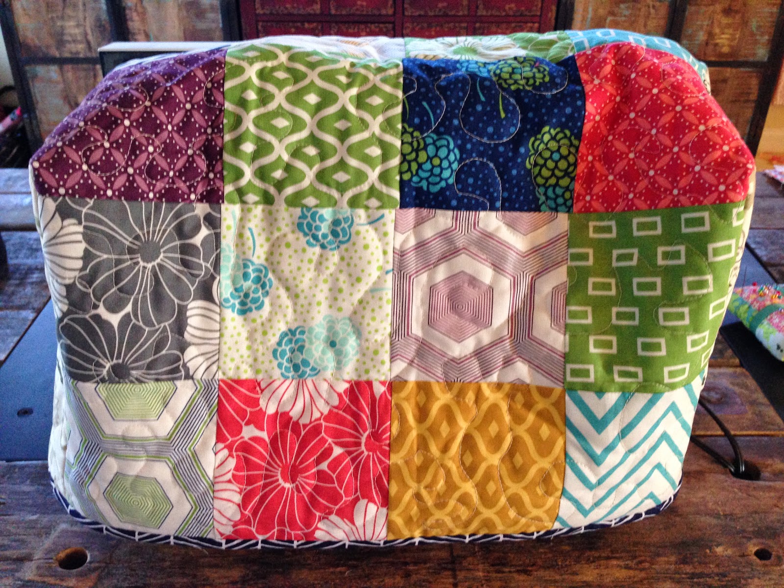 dream quilt create Sewing Machine Cover