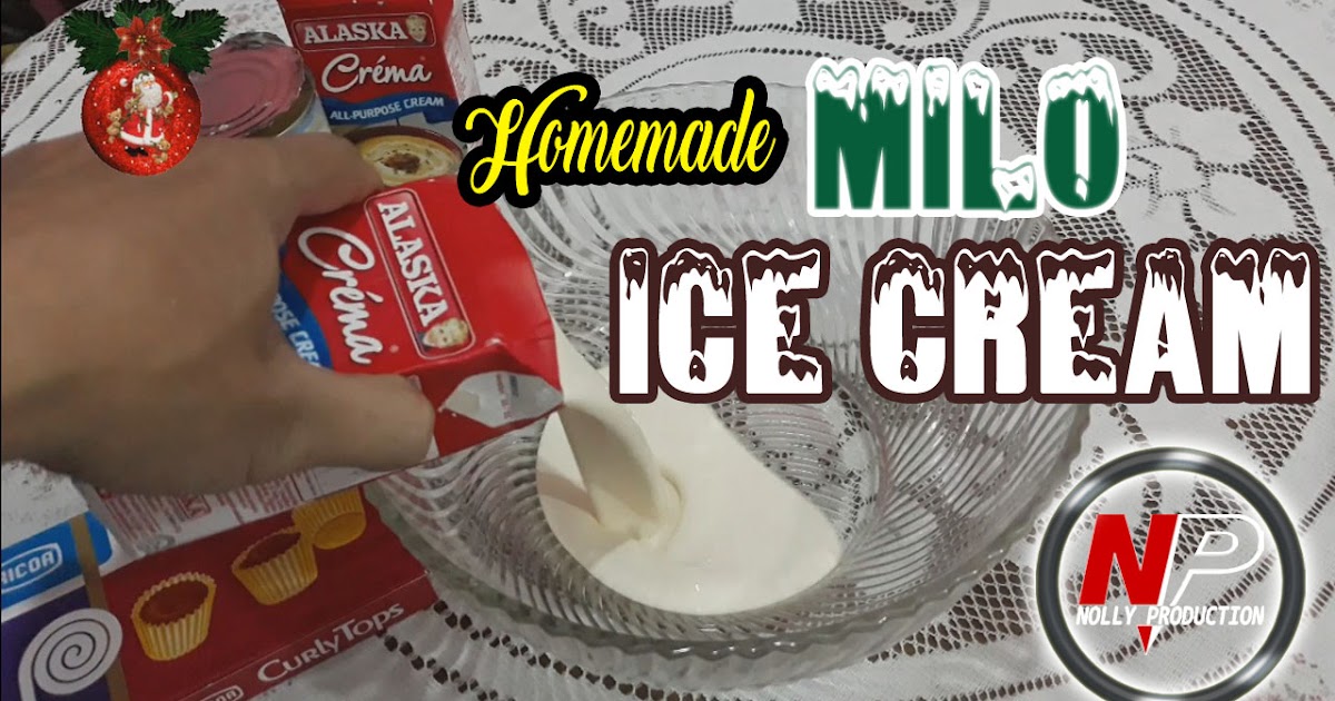 How To Make Milo Ice Cream