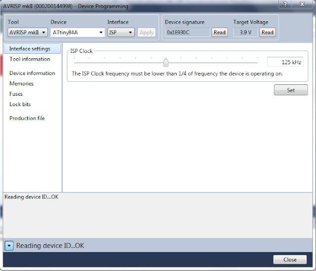 Ben's Notes: Issues with the AVRISP