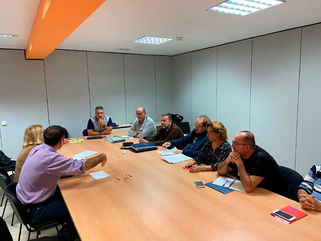 reunión Trabajadores limpieza Las Palmas de Gran Canaria, con concejales  PP