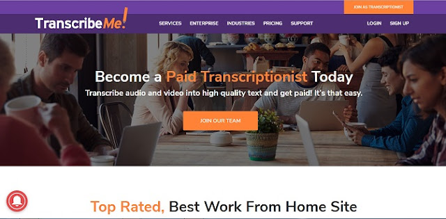 Make Money Online With TranscribeMe