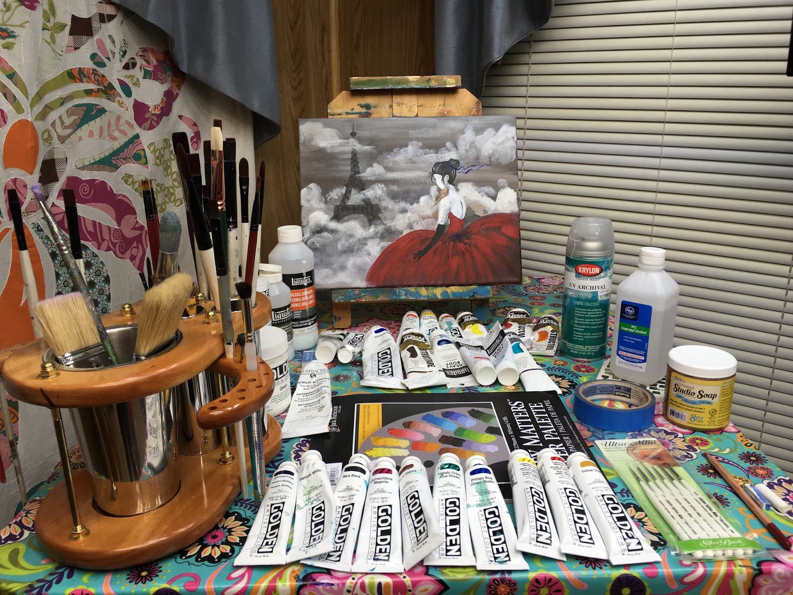 Painting with the Art Sherpa Art Sherpa Materials list