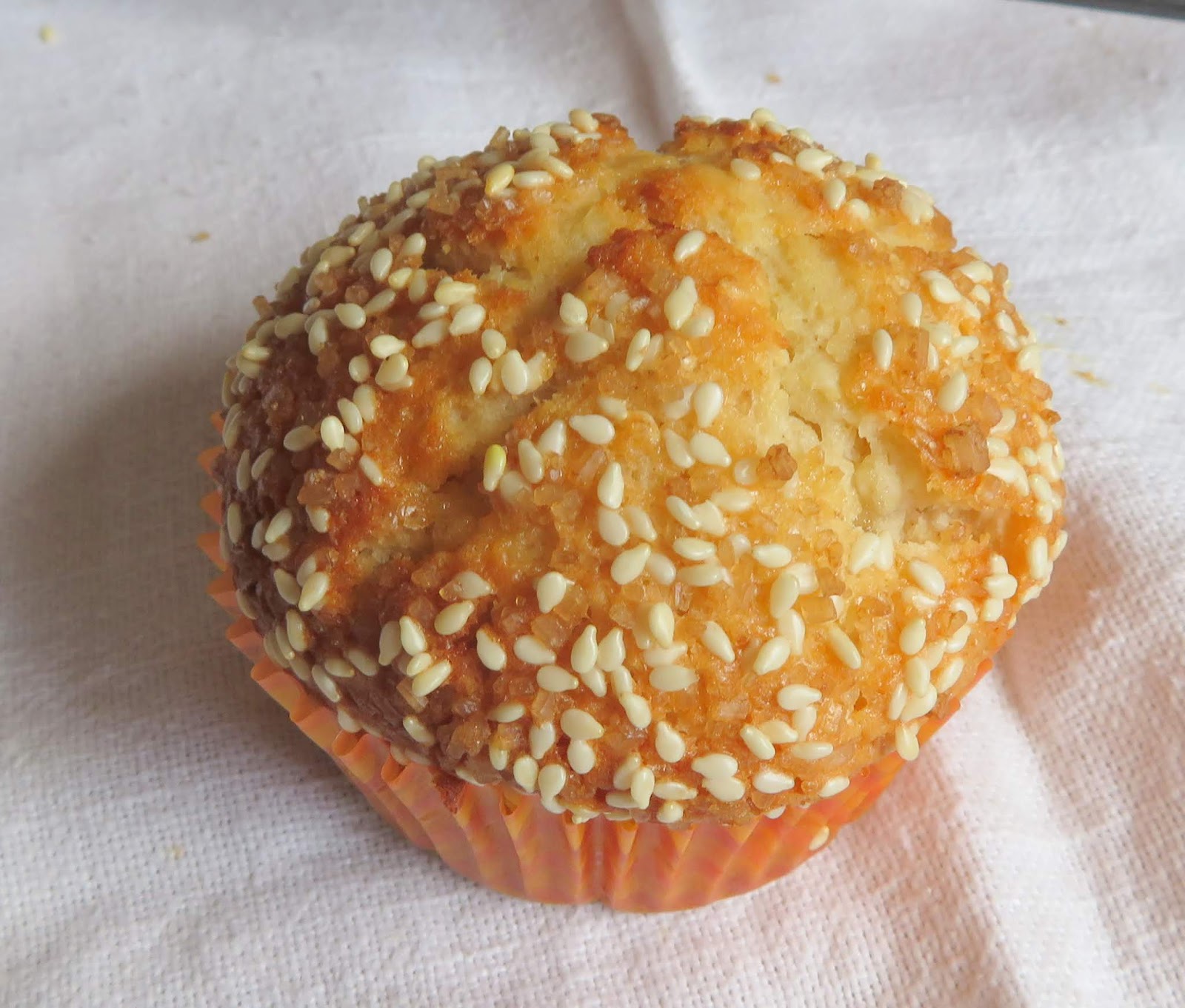 Small Batch Honey, Tahini &amp; Sesame Muffins | The English Kitchen