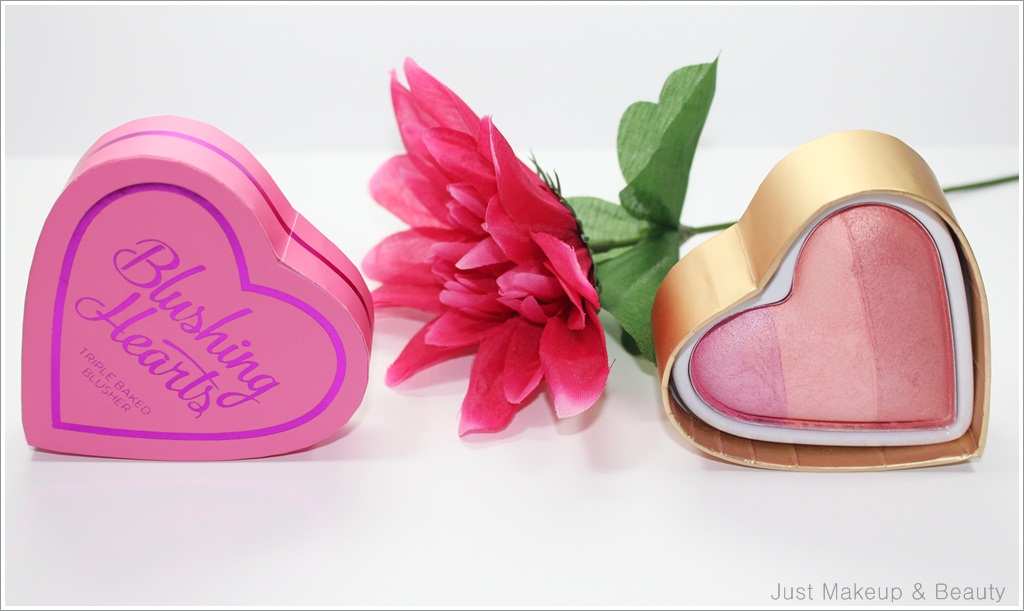 Review I Heart Makeup Blushing Hearts na cor Candy Queen of Hearts
