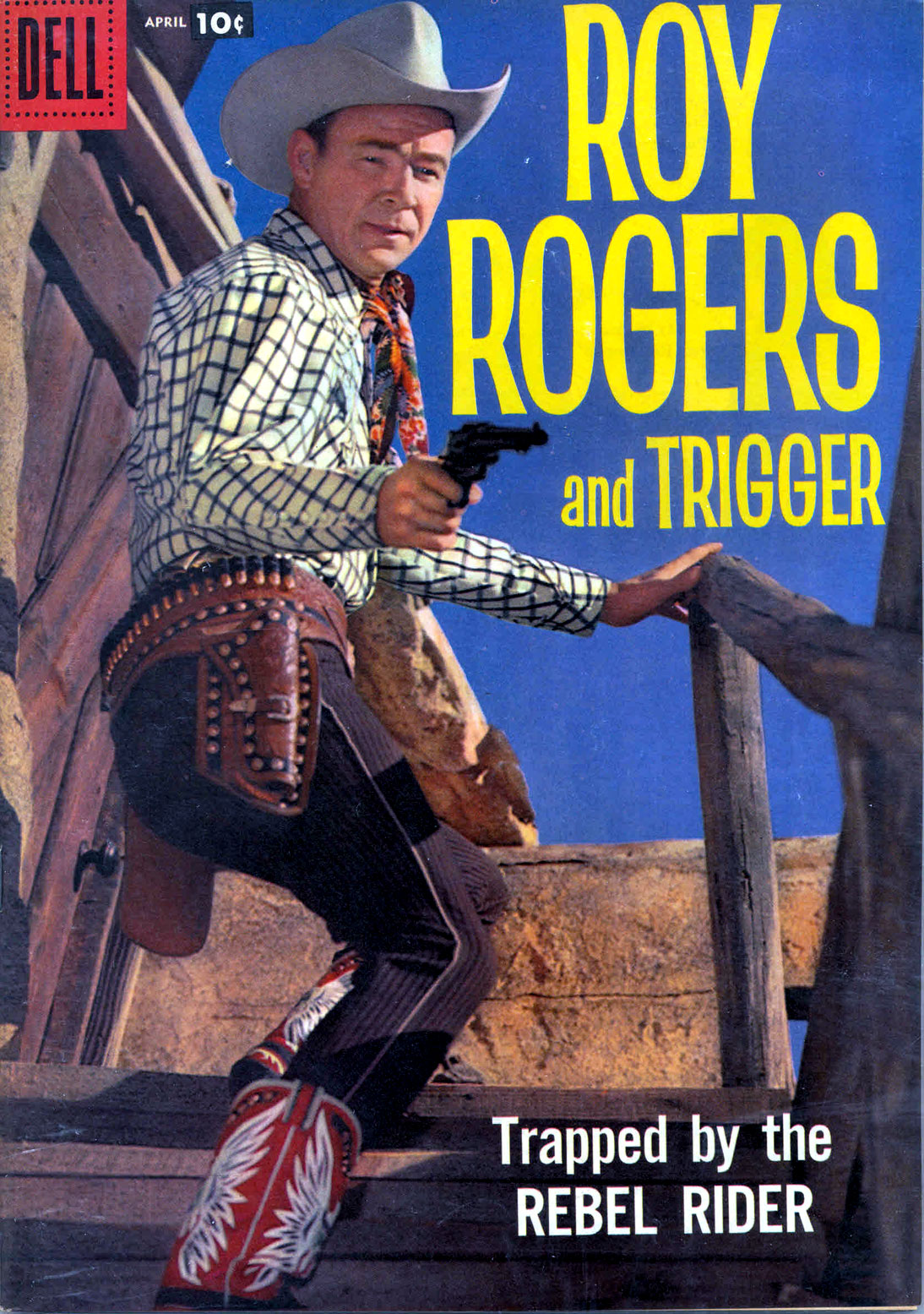 The ALEX TOTH archives: TOTH - ROY ROGERS AND TRIGGER 124 The Rebel ...
