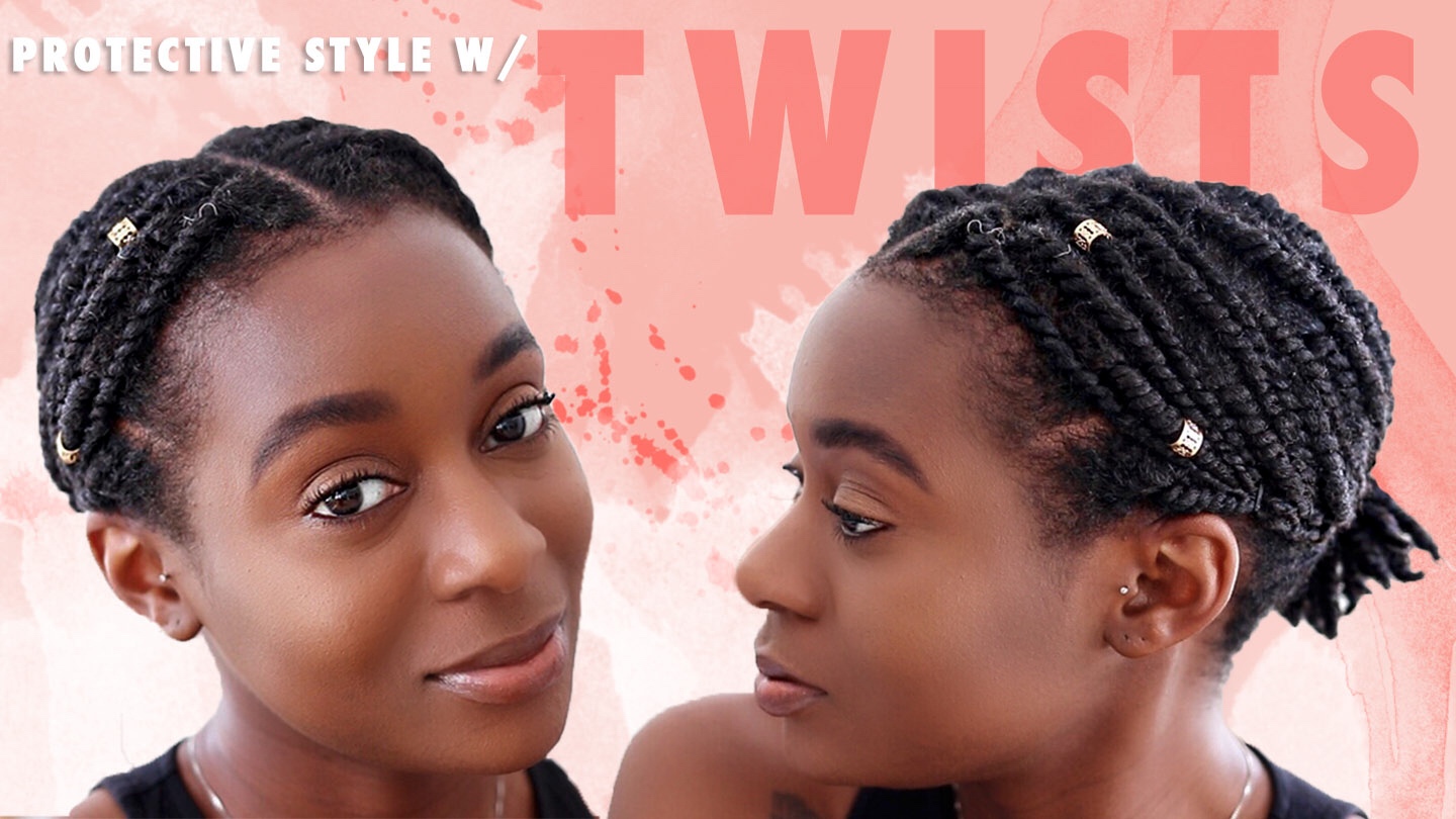 Step By Step Marley Twists Tutorial Easy Type 4 Protective Style