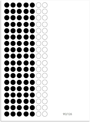 Simplifying fractions using visuals dot sheet printable