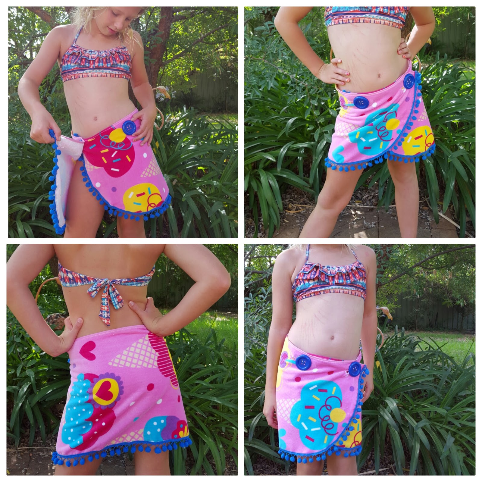 Craft SJ Inspired Beach Towel Skirt