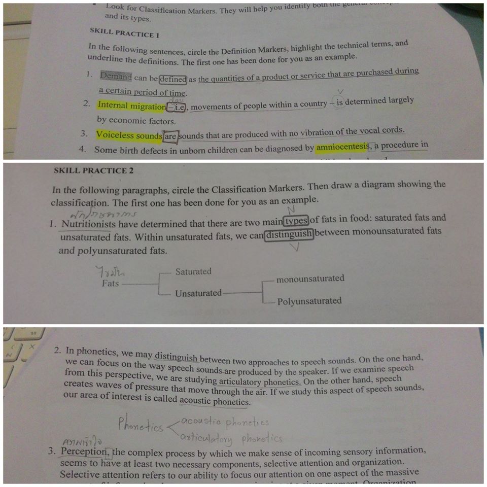 A Discourse Approach In Reading Definition And Classification