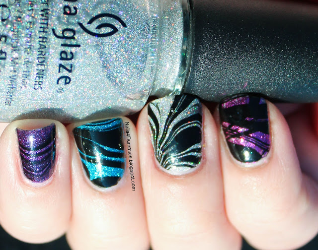 Glitter Water Marble