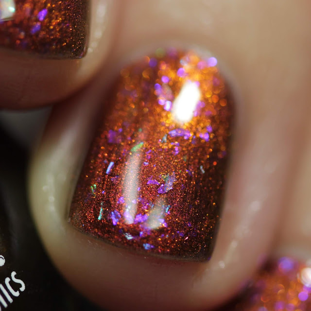 Girly Bits Pumpkin Sumthin’ swatch by Streets Ahead Style